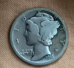 1916-Mercury-Dime-Grade