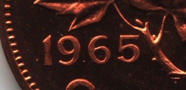 1965-Cent-All-4-Varieties