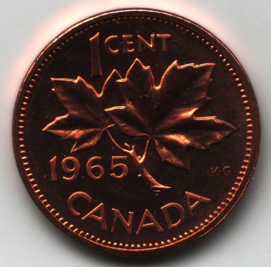 1965-Cent-All-4-Varieties
