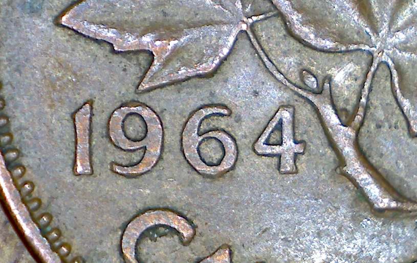 Small-4-In-Date-On-A-1964-Penny...?