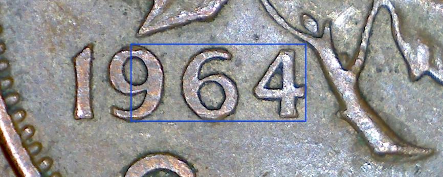 Small-4-In-Date-On-A-1964-Penny...?