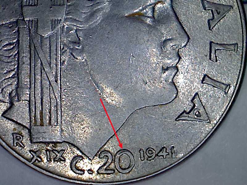 1941-Italian-Coin---Doubling...?