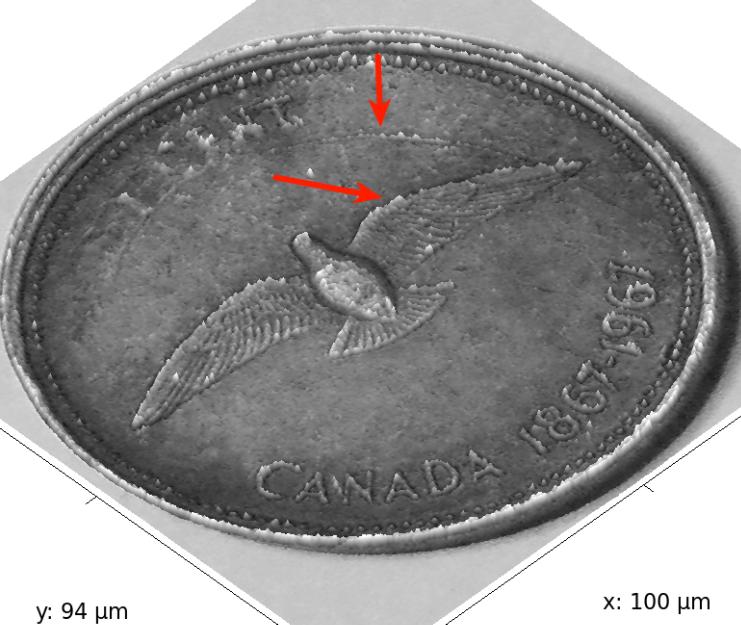 1967-Penny-Die-Crack,-Struck-Off-Center,-And-Through-Grease?