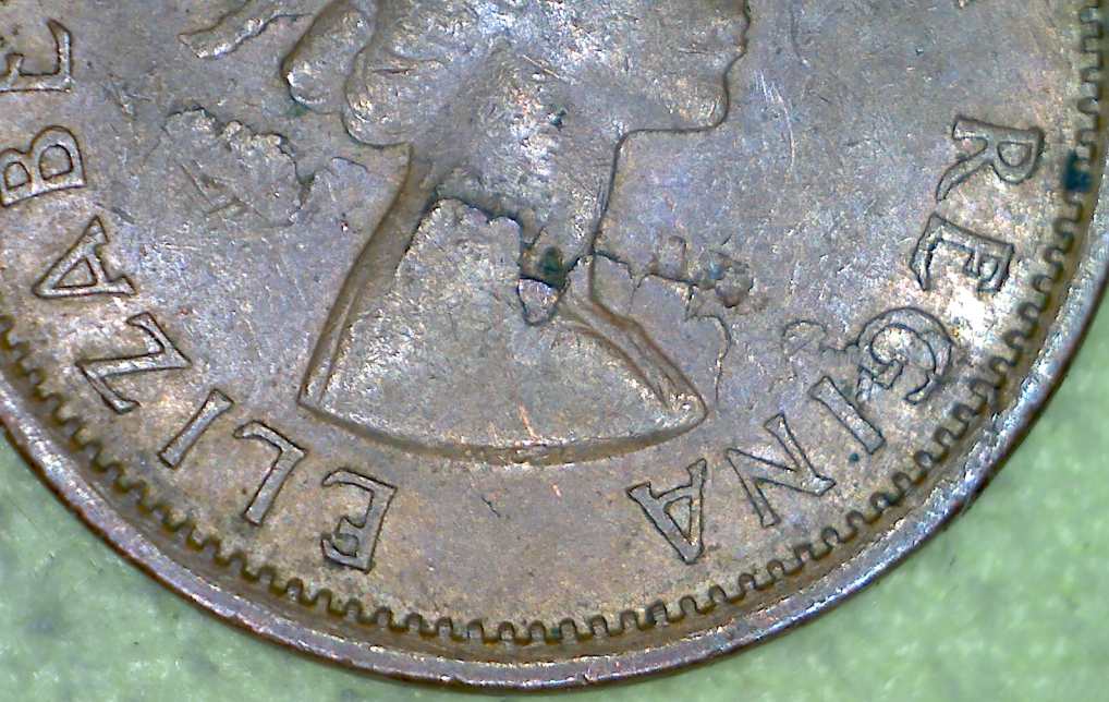 1959-Penny---Lamination-Error...?