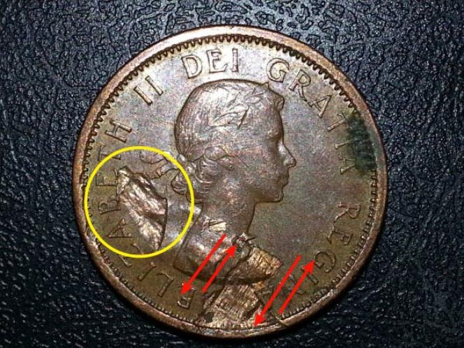 1960-Penny-Lamination-Error