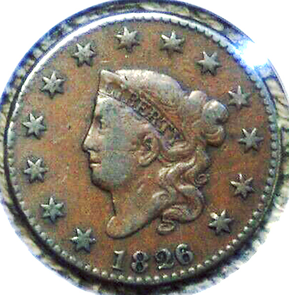 1826/5-Large-Cent-For-Grading
