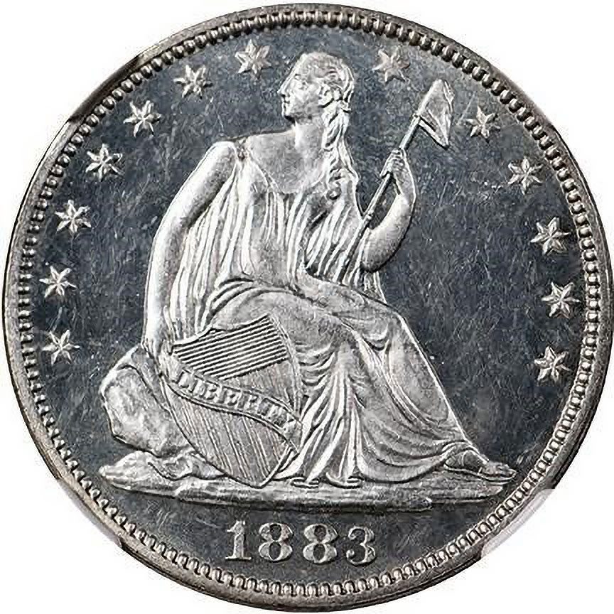 1883-P-Seated-Half-Dollar-PCGS-#4