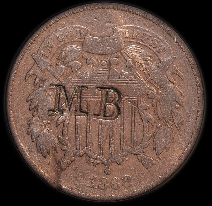 American-2-Cents-With-Stamps-And-Incuse?