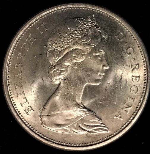 1965-Canada-50-Cent-Seems-Like-The-Mint-Strike-Was-Shallow-Or-Week-?