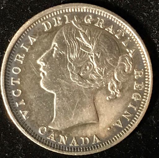 1858--Canada-20-Cent-Grade