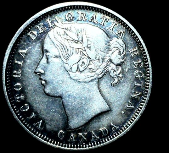 1858--Canada-20-Cent-Grade