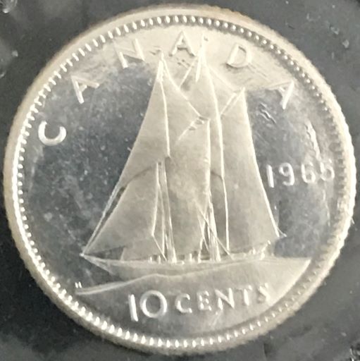 1965-Dime-Die-Clash-Or-Planchet-Error-?-Proof-?