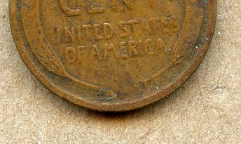 1914-Well-Circulated-Lincoln-With-Huge-Attached-Lamination?