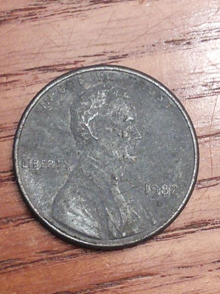 1982-D-Lincoln-Cent:-Unplated?