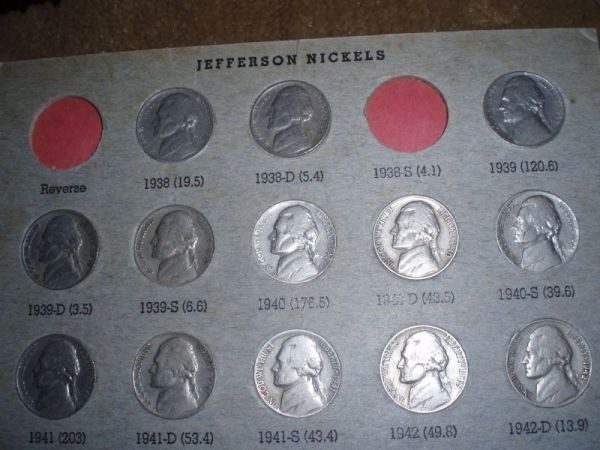 Jefferson-Nickel-Set