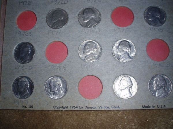 Jefferson-Nickel-Set