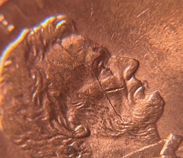 2002-P-Lincoln-Penny--Spikehead-And-Strikethrough/Die-Gouge-On-Face/Double-Eyelid?