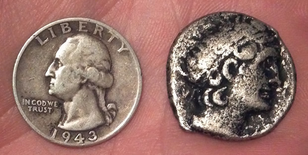 Ancient-Greek?-Coin,-Or-More-Likely,-A-Fake?