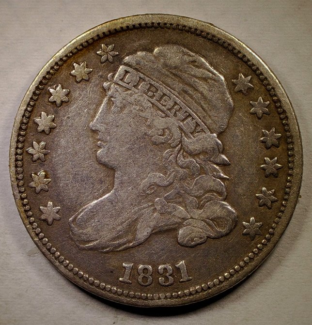 1831-Capped-Bust-Dime-For-Grading