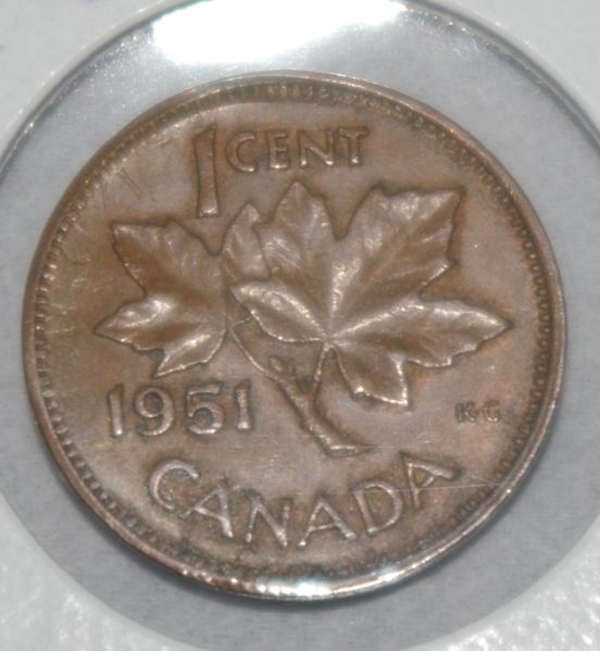1951-One-Cent-With-Leaf-On-Top-Of-Kings-Head-Photos-Added