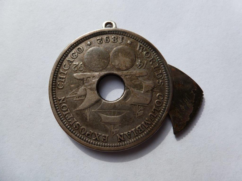 Vintage-Jewelry-Fashioned-From-A-Columbian-Exposition-Half-Dollar