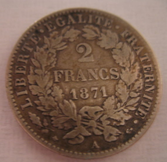 1871-French-2-Francs-Weight-Question