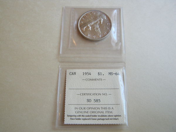 You-Vs-ICCS...1954-Silver-Dollar