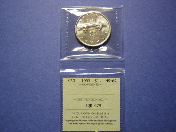 You-Vs-ICCS.....1955-Silver-Dollar.