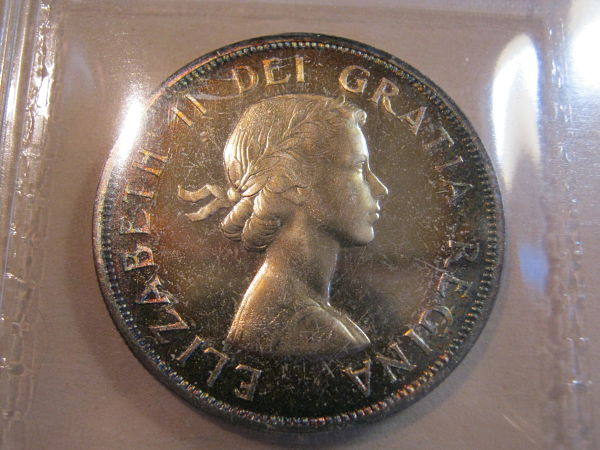1954---10-Cents-&-1958---25-Cents-And-Dollar