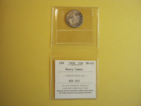 1954---10-Cents-&-1958---25-Cents-And-Dollar