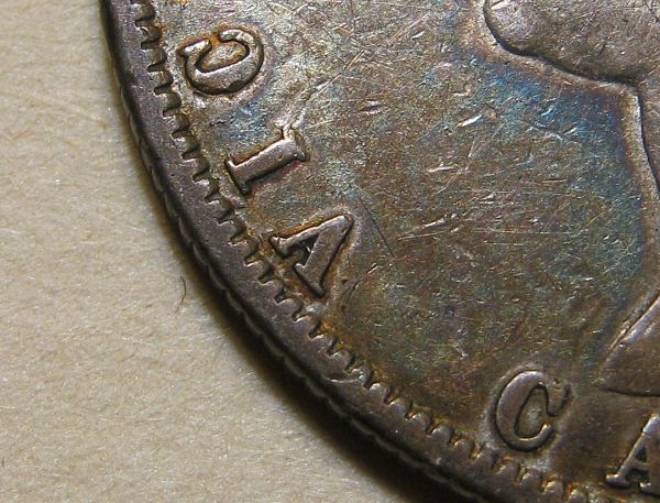 1872-H-A/V-Canada-50-Cents,-Please-Grade.