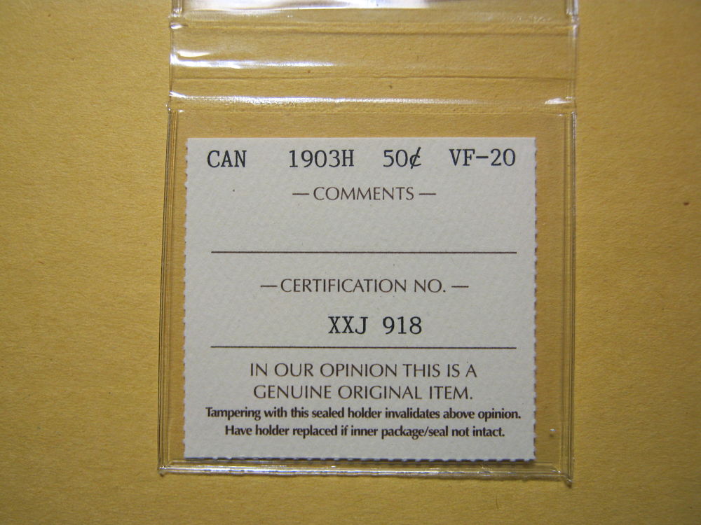 You-Vs-ICCS.....1903-H---50-Cents