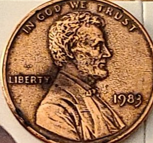 1983-Lincoln-Penny-Planchet-Error?