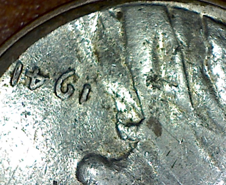 Odd-1941-Wheat-Penny-..silver-Maybe?
