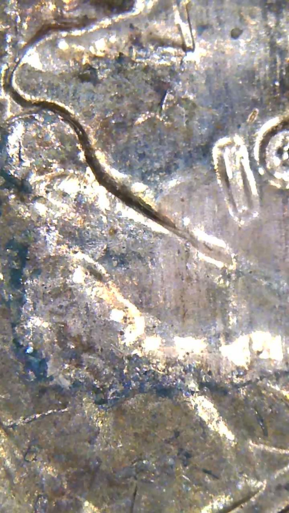 1962-Lincoln-Cent-With-Attached-Lamination-Error
