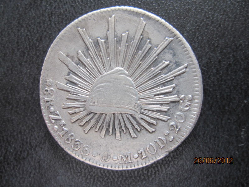 Inscriptions-10-Decimons-And-20-Grammons-On-Old-8-Reales