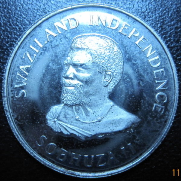 Emblem-Of-A-Swaziland-Silver-Coin-1968