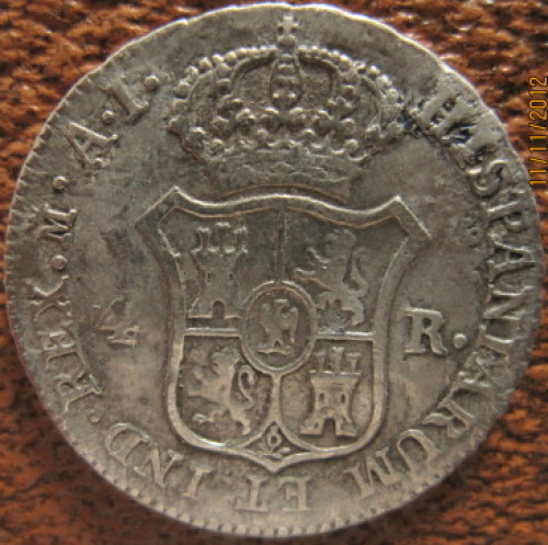 A-Shipwrecked-Piece?-Spain-Joseph-Nap.-4-Reales-1811