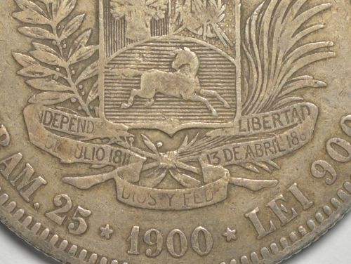Two-Independence-Days-From-Coin-And-Emblem-Of-Venezuela?