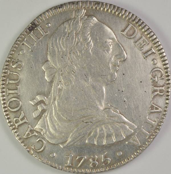 Mexico-8-Reales-1786--Not-Sure-A-Forgery-Or-Not