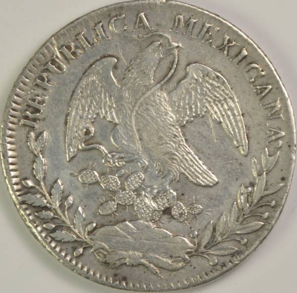 8-Reales-1835-Zacatecas-Overweight:-27,81g