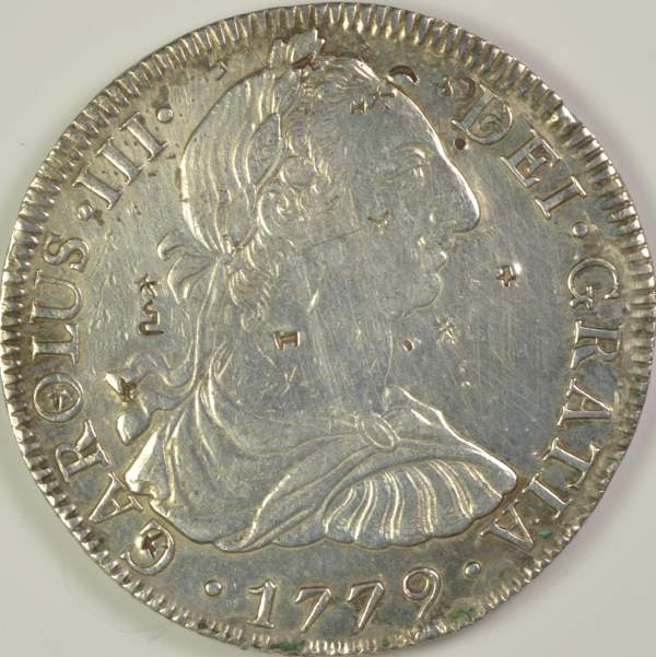 1778-&-1779-Mexico-8-Reales-W/Edge-Photos