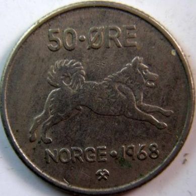 A-Norwegian-Nickel---50-Ore,-About-Dogs...