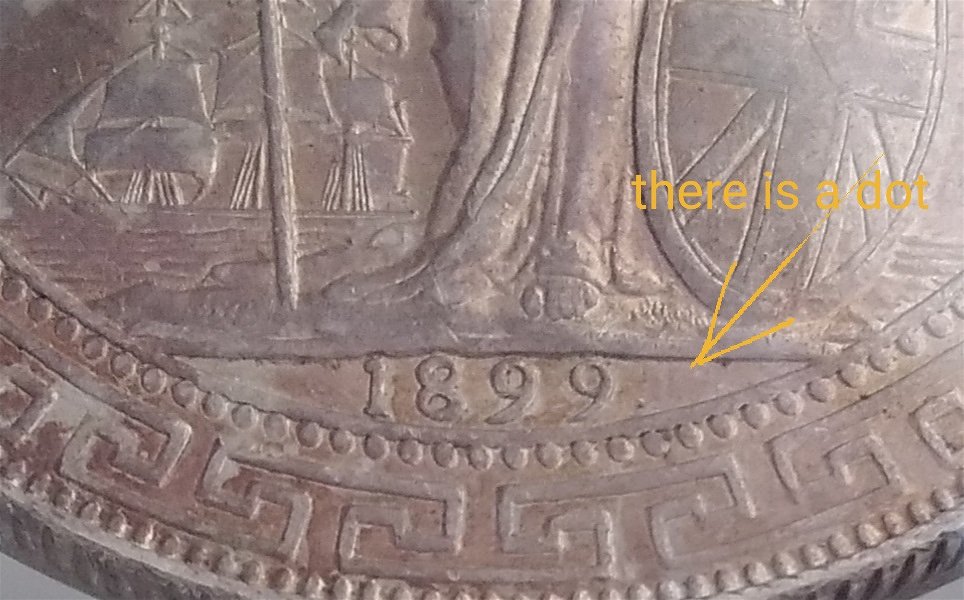A-British-Far-East-Trade-Dollar-1899--Smaller-Planchet-And-Different-Die