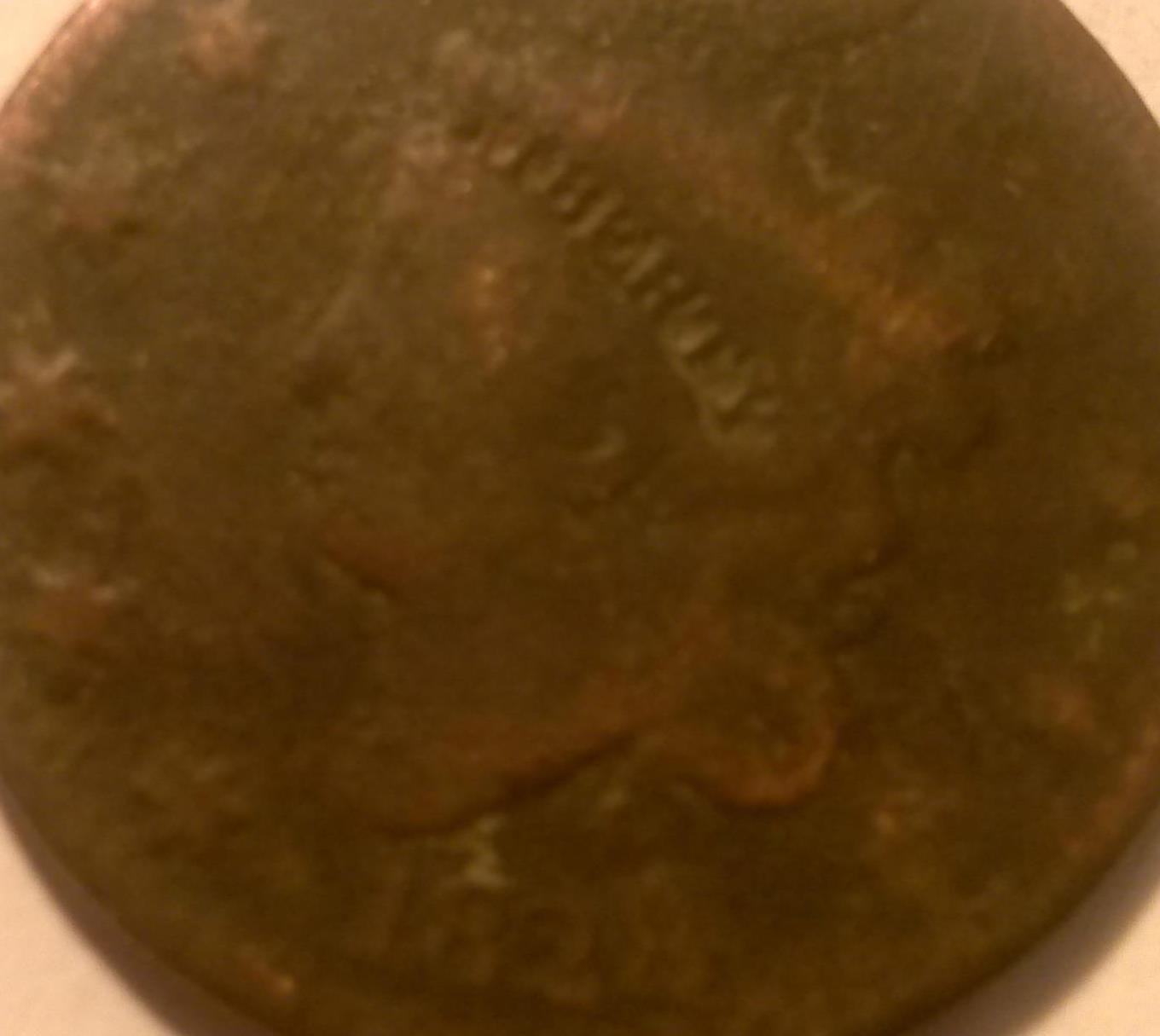 1833-Coronet-Large-Cent-W/-Rotated-Die-Grade-Request