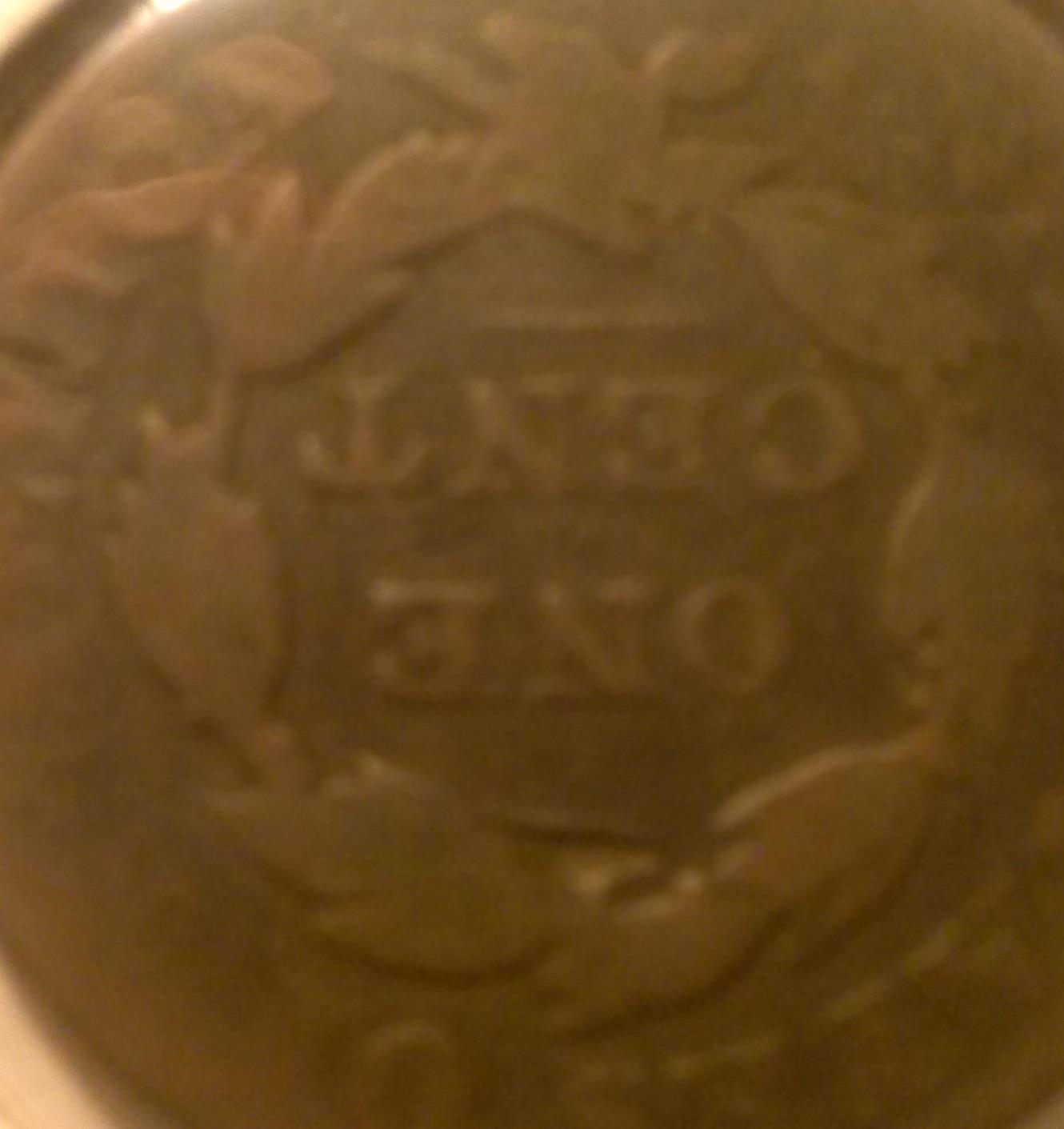 1833-Coronet-Large-Cent-W/-Rotated-Die-Grade-Request