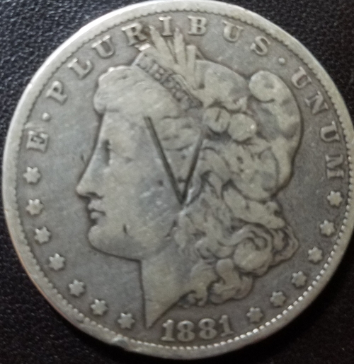 1881-Morgan-Unusual-Marks,-Could-This-Be-A-Counterstamp?