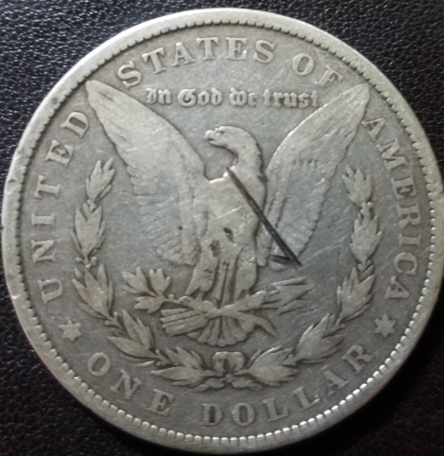 1881-Morgan-Unusual-Marks,-Could-This-Be-A-Counterstamp?