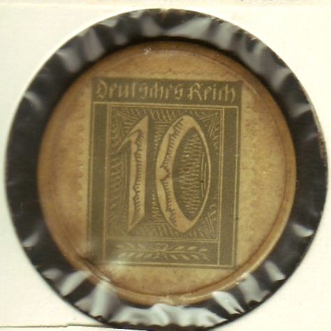 Germany-2-Unlisted-Encased-Postage-Notgeld
