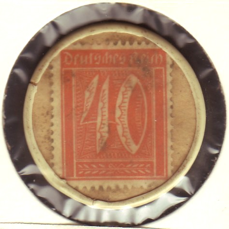 Germany-2-Unlisted-Encased-Postage-Notgeld